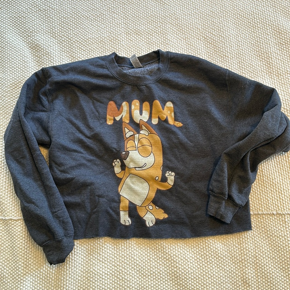 BLUEY | Cropped Chili sweatshirt